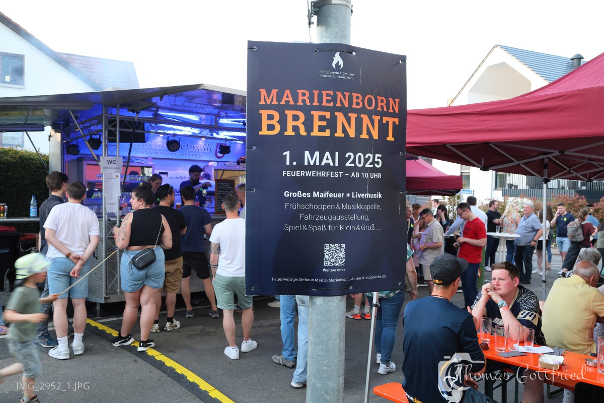 Marienborn brennt 2025 - Thomas Gottfried